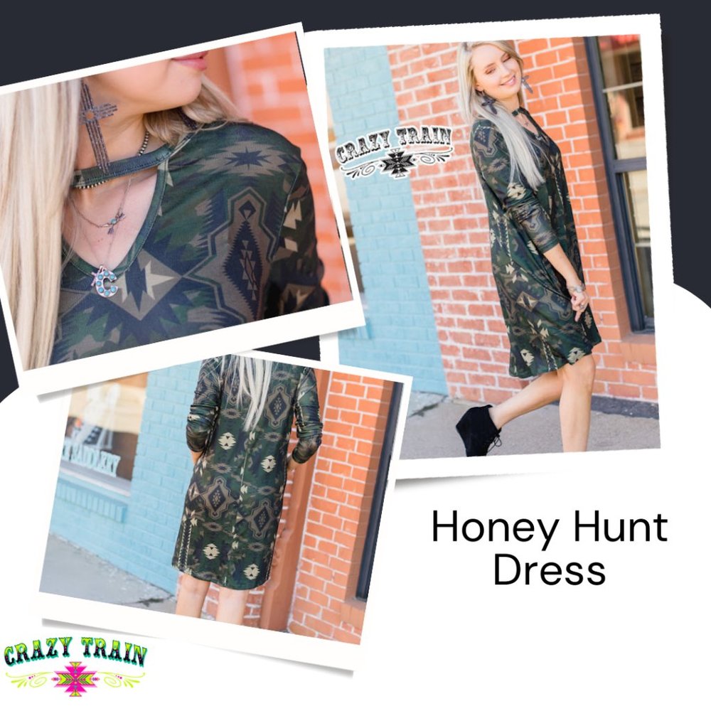 Crazy Train : Honey Hunt Dress